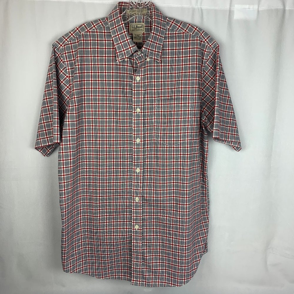 L.L. Bean Short Sleeve Button Down Shirt